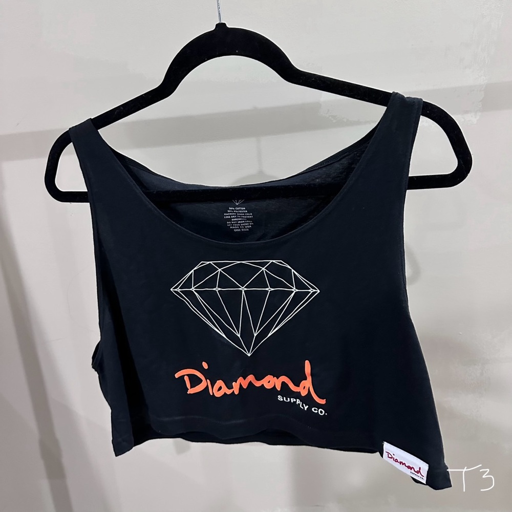 Diamond Crop Top